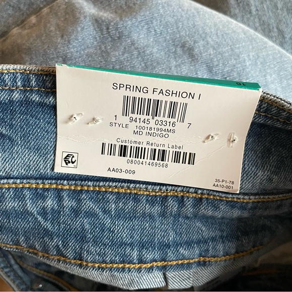 I.N.C. International Concepts Indigo Flare Regular High-rise Fit Jeans - TAGS ON - Picture 5 of 12